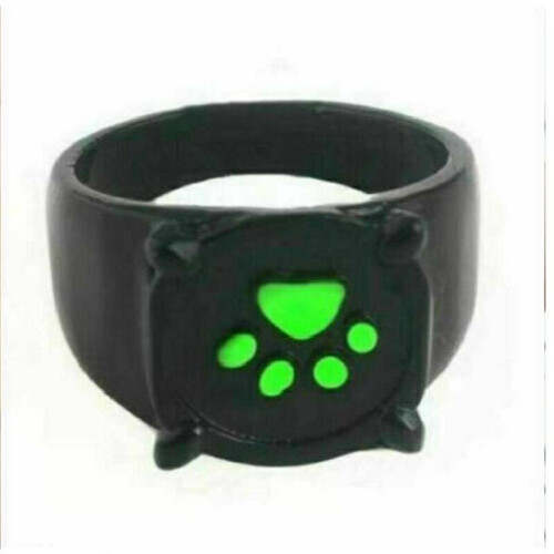 Anello Miraculous Ladybug - Verde, A Tua Scelta La Misura, Per Bambine E Ragazze