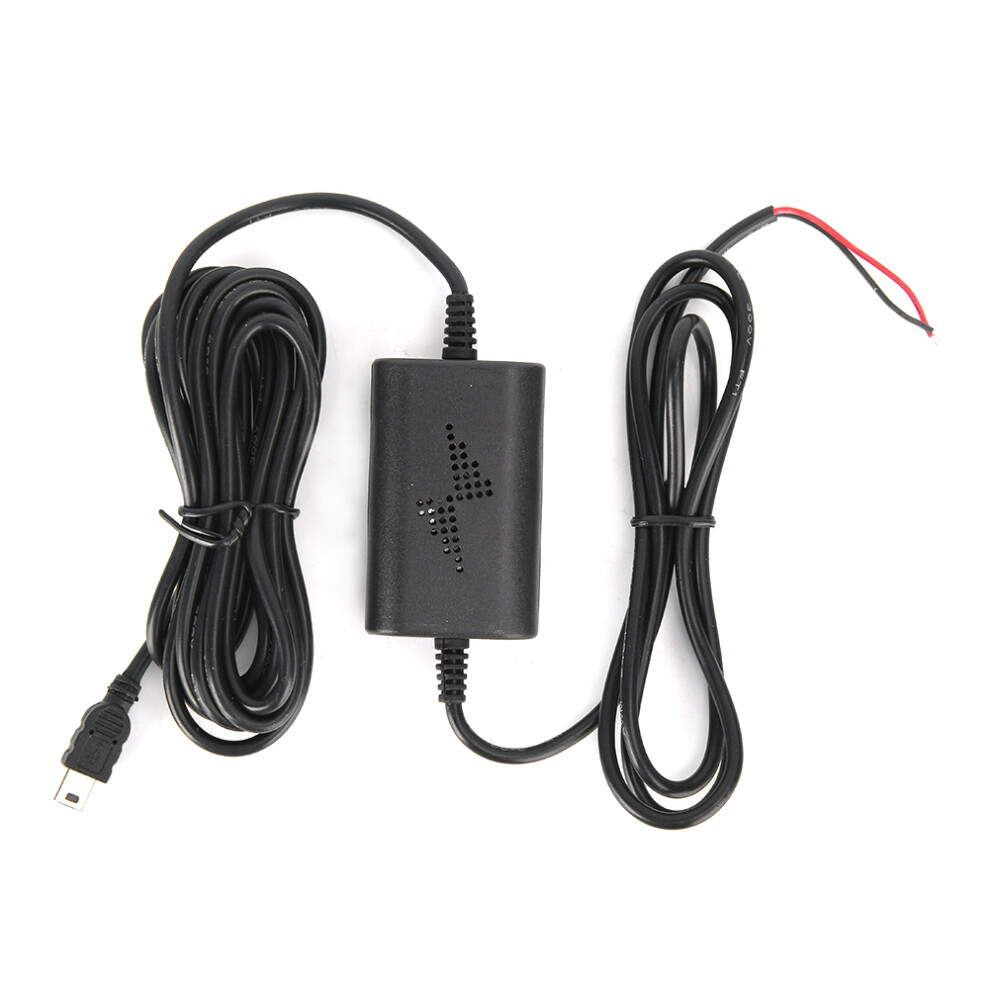 Dash Cam Hardwire Kit 12V 24V To 5V 2.5A Straight 9121376696954