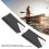 2PCS Durable PVC Wax Comb for Surfboards & Skateboards 4