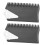 2PCS Durable PVC Wax Comb for Surfboards & Skateboards 3