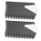 2PCS Durable PVC Wax Comb for Surfboards & Skateboards 15