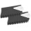 2PCS Durable PVC Wax Comb for Surfboards & Skateboards 14