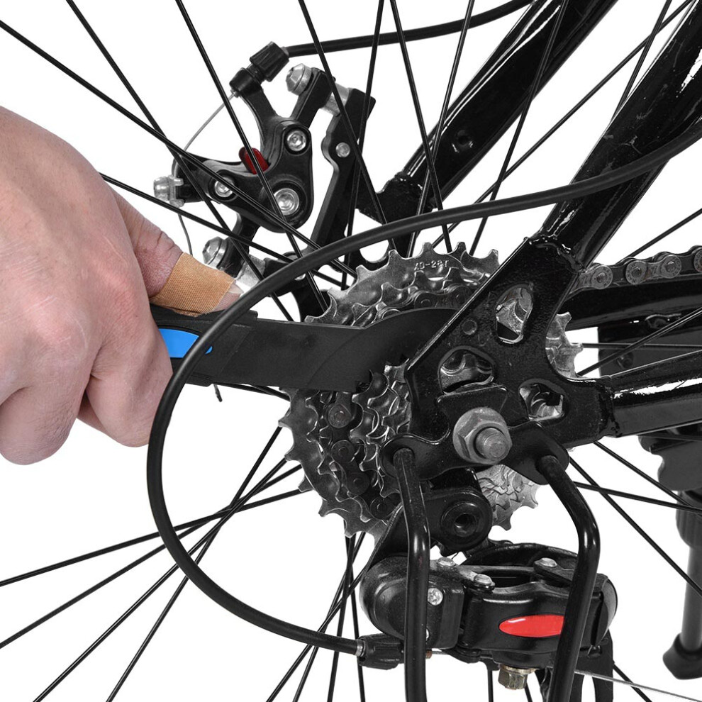 2pcs Bike Chain Cleaner Brushes Set for Sprockets, Derailleurs & Pedals