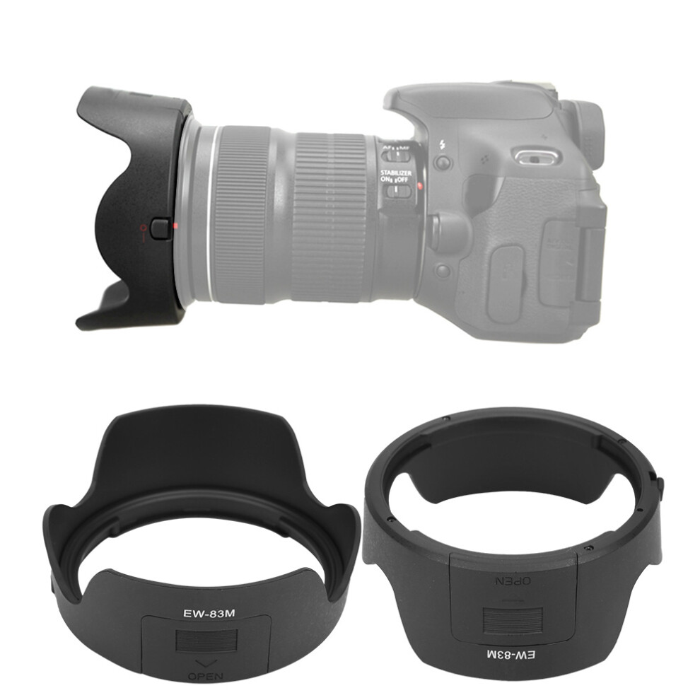 Ew-83M Lens Hood For Canon Ef 24-105Mm F/3.5-5.6 Is Stm Black 6901341398174