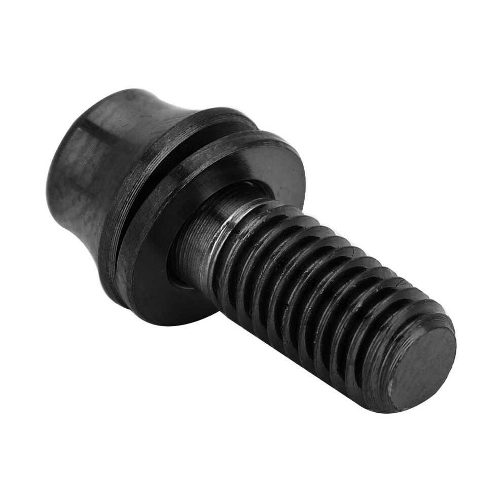 Titanium Alloy Water Bottle Cage Screw Bolt M5x12/16Mm Black With Washer 8441341397046