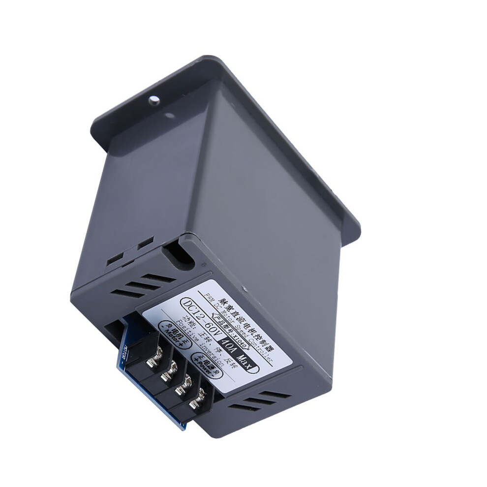 Dc 12-60V 40A Pwm Brush Motor Speed Controller Reversible Cw Ccw Switch 7651341398429