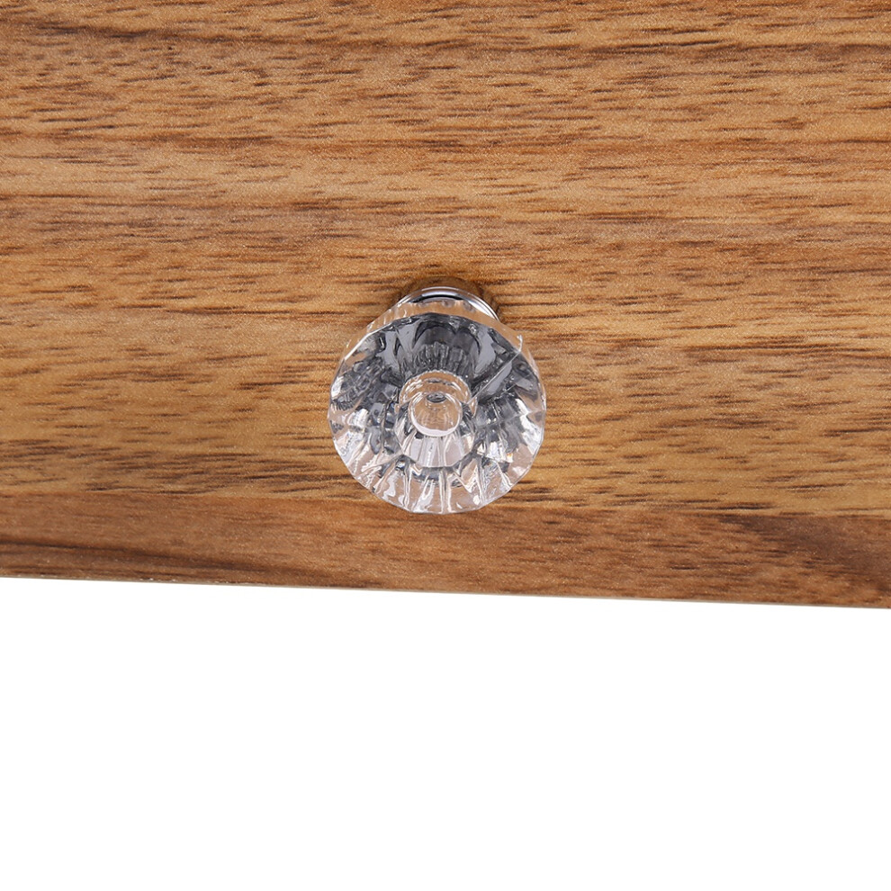16Pcs 25Mm Acrylic Crystal Knobs For Cabinet Drawer Wardrobe In Transparent 4931341399590