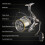 17+1BB Spinning Reel 4.8:1 Gear, Interchangeable Handle, Multiple Sizes 1