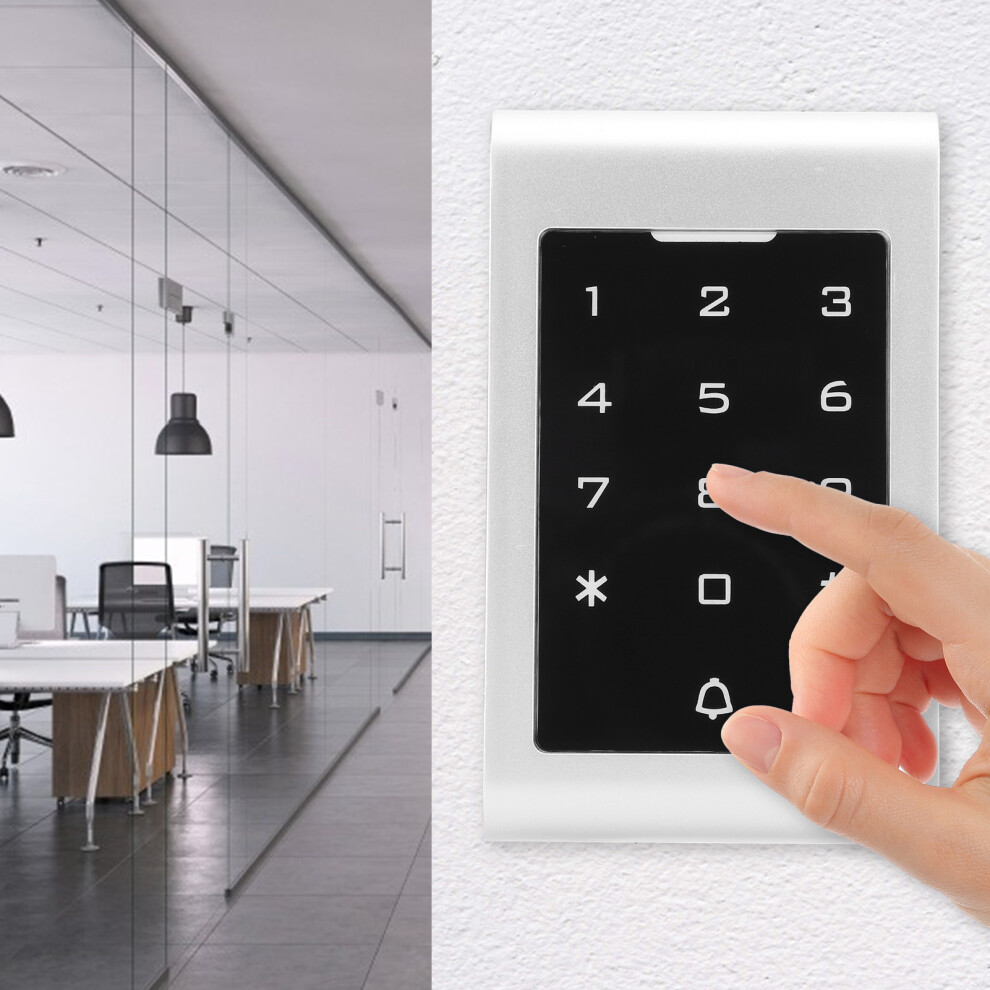 125Khz Touch Door Keypad, 2000 Users, 116X76x22mm, Abs 4371341401747