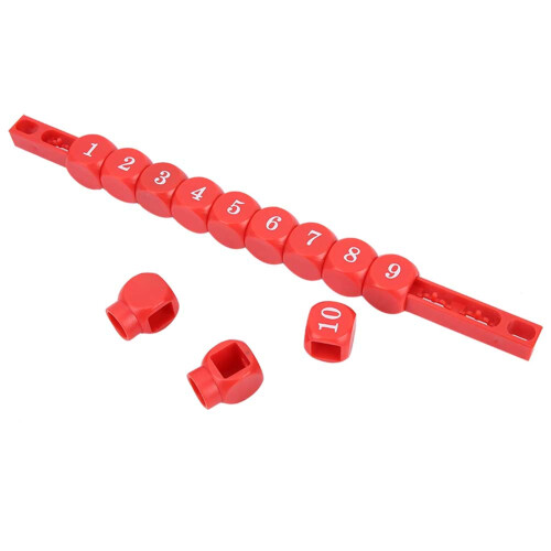 2 Pcs Blue Red Mini Multi-Function Table Soccer Foosball Scoreboard 30.7cm