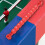 2 Pcs Blue Red Mini Multi-Function Table Soccer Foosball Scoreboard 30.7cm 9