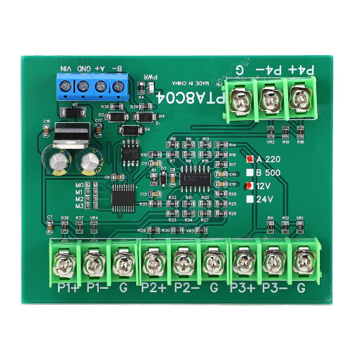 4 Channel PT100 RTD RS485 Temperature Sensor Board 2