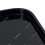 Triangle Waterproof Plastic Corner Rack for Bathroom, Black 7