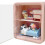 Doll House Cabinet Display Box 2 Layer Pink ABS 130g Storage 2
