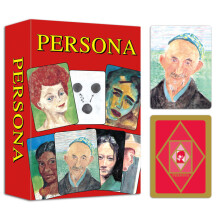 (Persona)Oh Card Tahdoo série image projetée abstraite portrait jeu de société jouets cartes