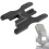Compact Dual Hot Shoe Flash Lamp Mount for Various Camera Setups 3