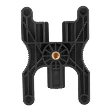 Compact Dual Hot Shoe Flash Lamp Mount for Various Camera Setups