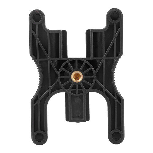 Compact Dual Hot Shoe Flash Lamp Mount for Various Camera Setups