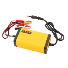 12V LCD Smart Batterieladegerät 2-20Ah schwarz kompakt