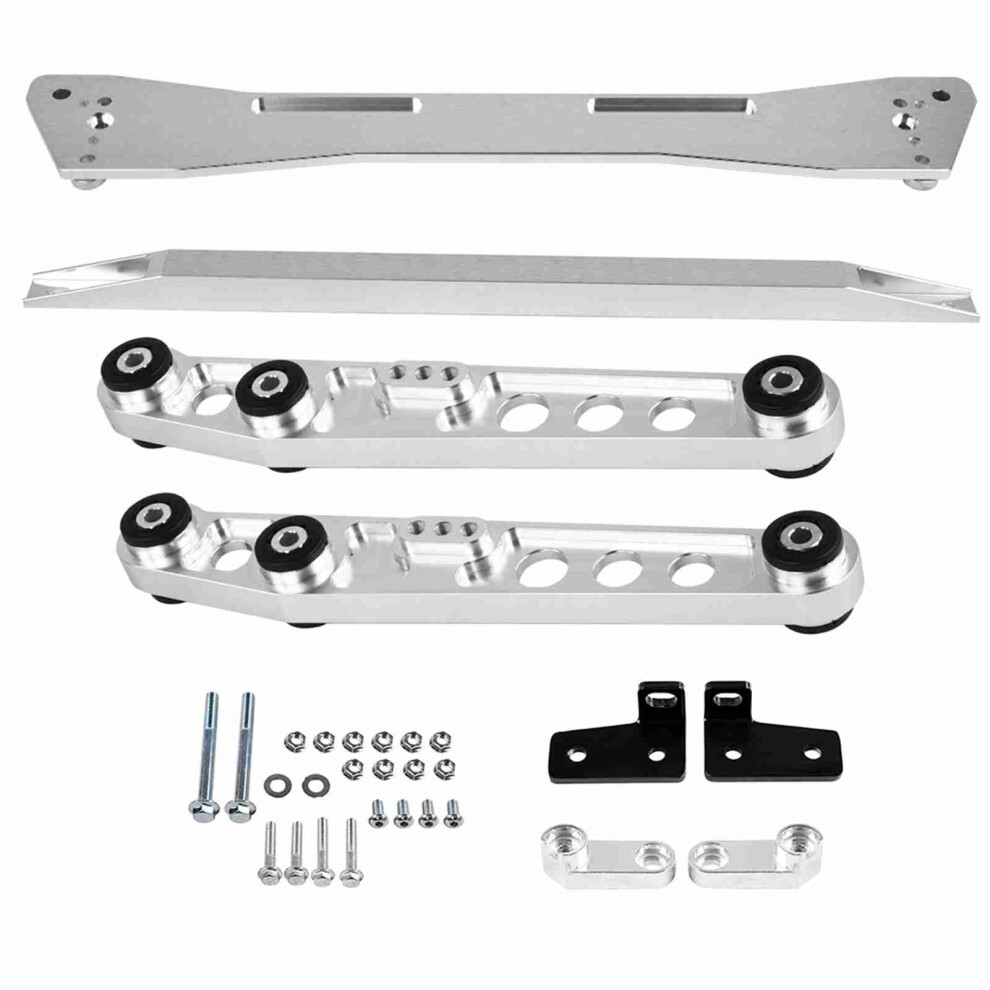 2Pcs Rear Lower Control Arm Kit Subframe Brace Tie 9121376698767