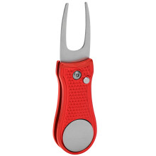 Stainless Steel Foldable Golf Divot Repair Tool