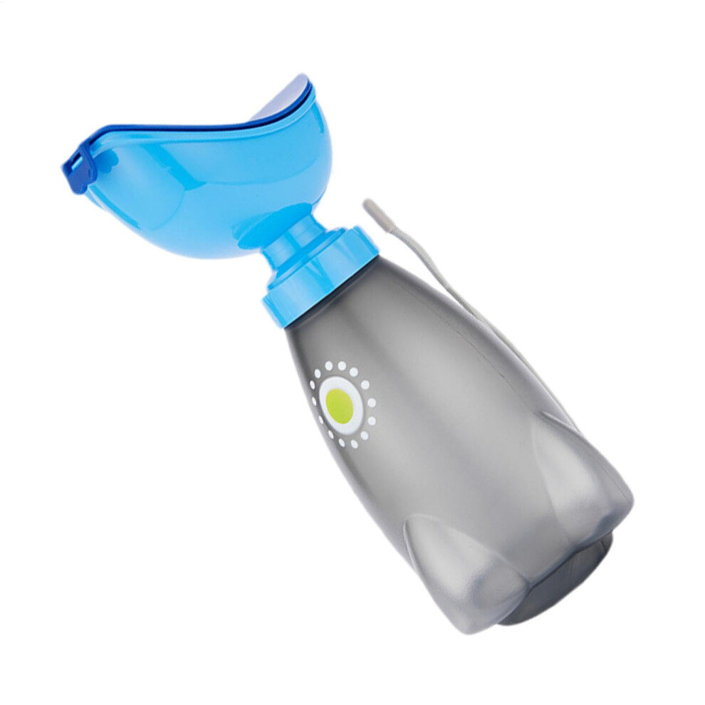 Female Urinal Bottles 600 ml Reusable Soft Pee Bottle with Lid and Funnel Portable Urinal for Travel and Car Use