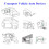 Relaxsessel Netzteil 100-240V EU-Stecker 29V/2.0A ABS 8