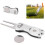 Stainless Steel Golf Fork Metal Foldable Golf 12
