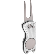 Stainless Steel Golf Fork Metal Foldable Golf