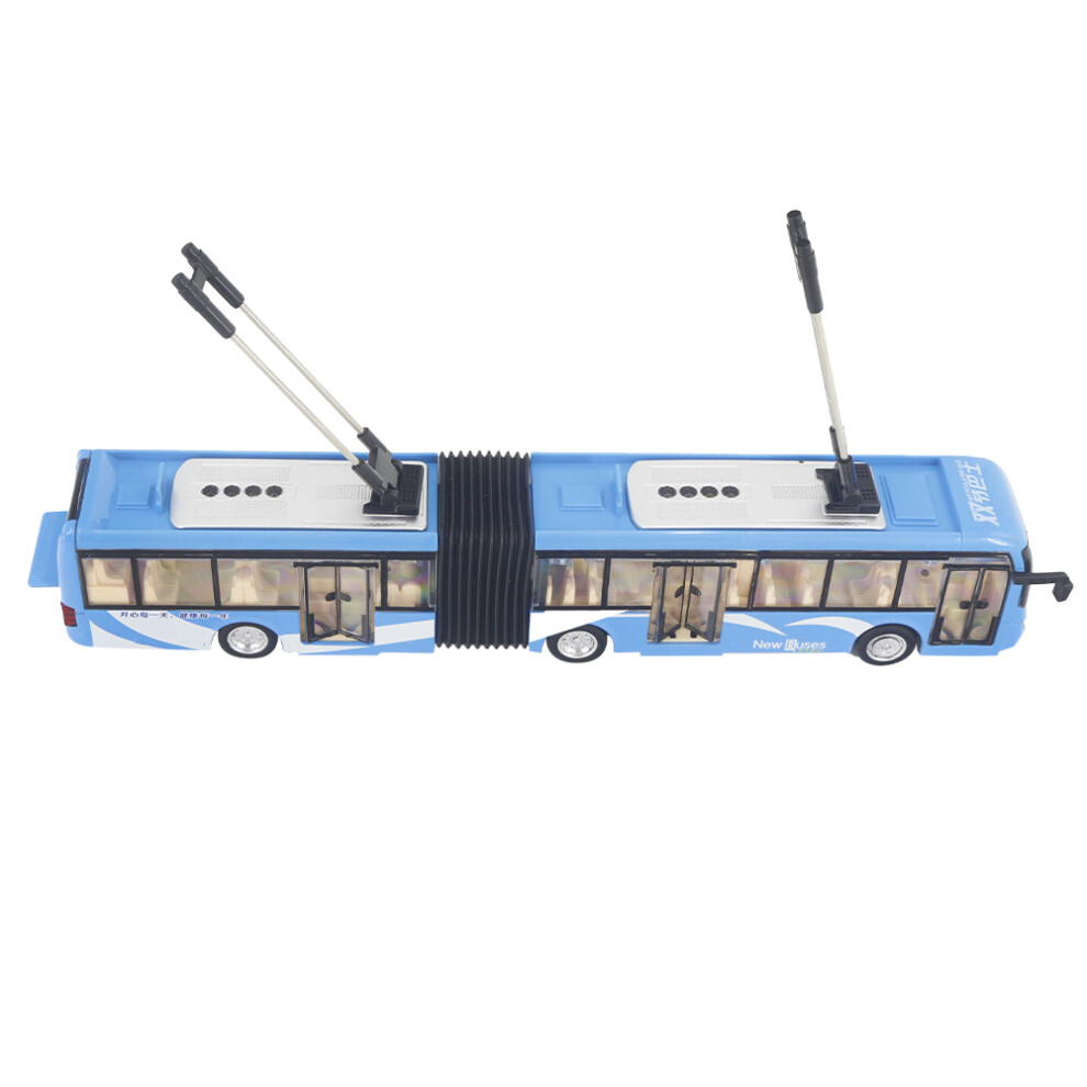1:48 CS0133 Blue Bus Toy: Push Forward Design with Cool Lighting-image-OPC-PJMNDTT-NEW