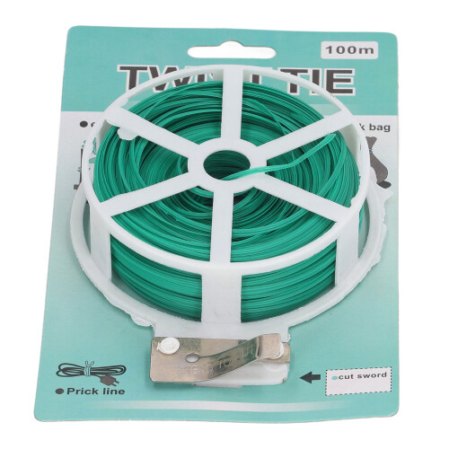 Twist Tie Plant Cable Support Twine 100m PE Tool 2