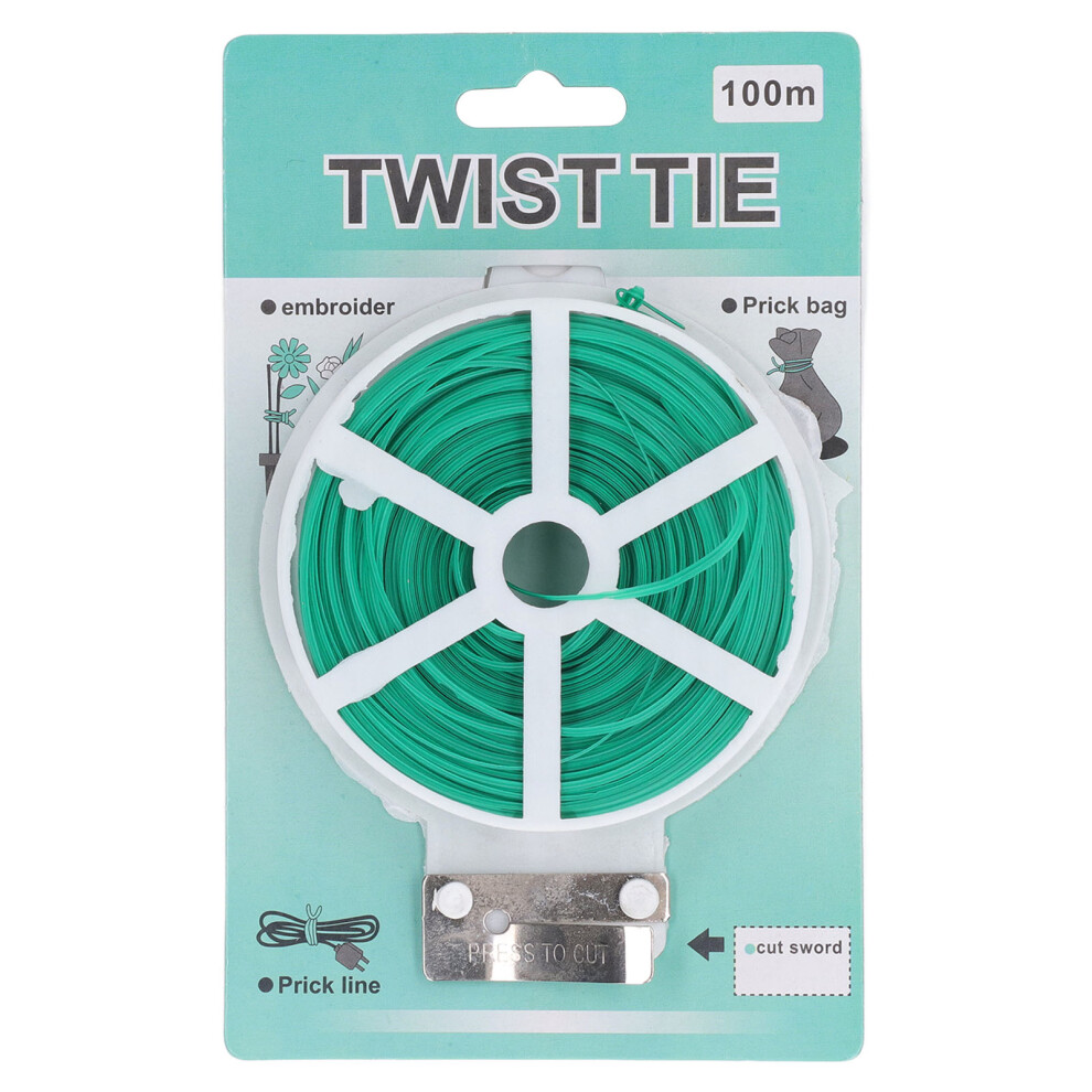 Twist Tie Plant Cable Support Twine 100m PE Tool-image-OPC-PJMNDXD-NEW