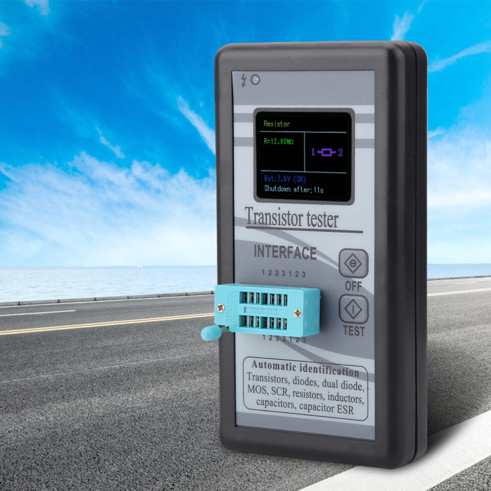 M328 Multifunction Lcd Transistor Tester 0.5Î©-50Mî©, Compact 70X135x24mm 4641341411054