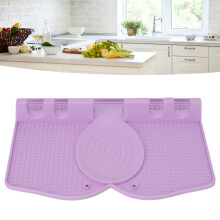 Silikon-Utensilienhalter helles Lila 25,519 cm 224 g