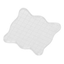 Super Transparent 10x10cm Acrylic Block for Easy Stamp Positioning