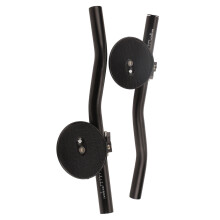 2er Pack Aero Bars Rest Lenker aus Aluminium 2,5–3,5 cm