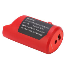 USB-Batterieladeadapter ABS 5V 2,1A / DC 12V 3A
