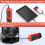 USB-Batterieladeadapter ABS 5V 2,1A / DC 12V 3A 5