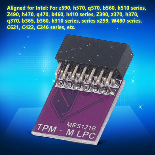 Módulo TPM 2.0 LPC de 14 pines, Tarjeta de cifrado para PC 2
