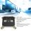CPU-Wasserblock Kupfer/Acryl G1/4-Gewinde - Schwarz 6