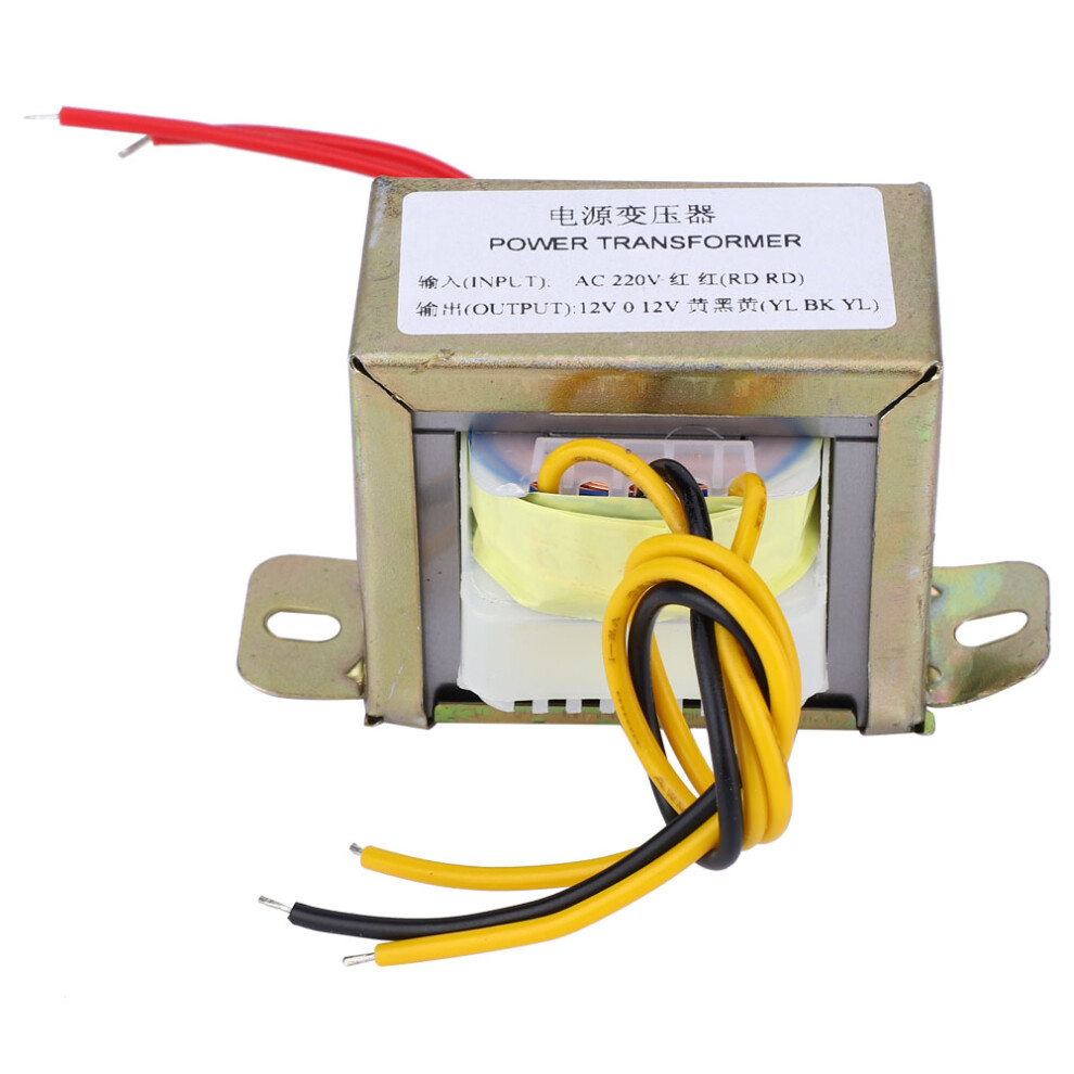12V 30W Ac Power Transformer 220V Input Dual 12V Output For Amplifier Projects 8791341414695