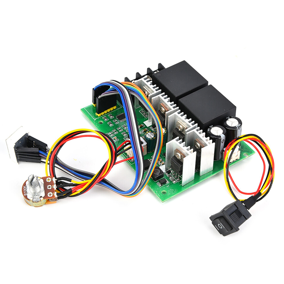 Pwm Dc Motor Speed Controller 80A 12V/24V/36V/48V Cw/Ccw Switch 4351341411748