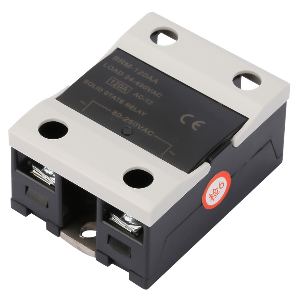 Brm-120Aa Ssr Solid State Relay 24-480Vac 120A For Industrial Automation 8781341414801