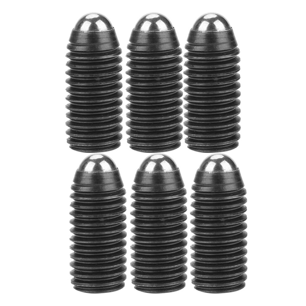 Set Of 10 M12 Hex Socket Ball Spring Plungers - Carbon Steel 25Mm Length 4611341415338
