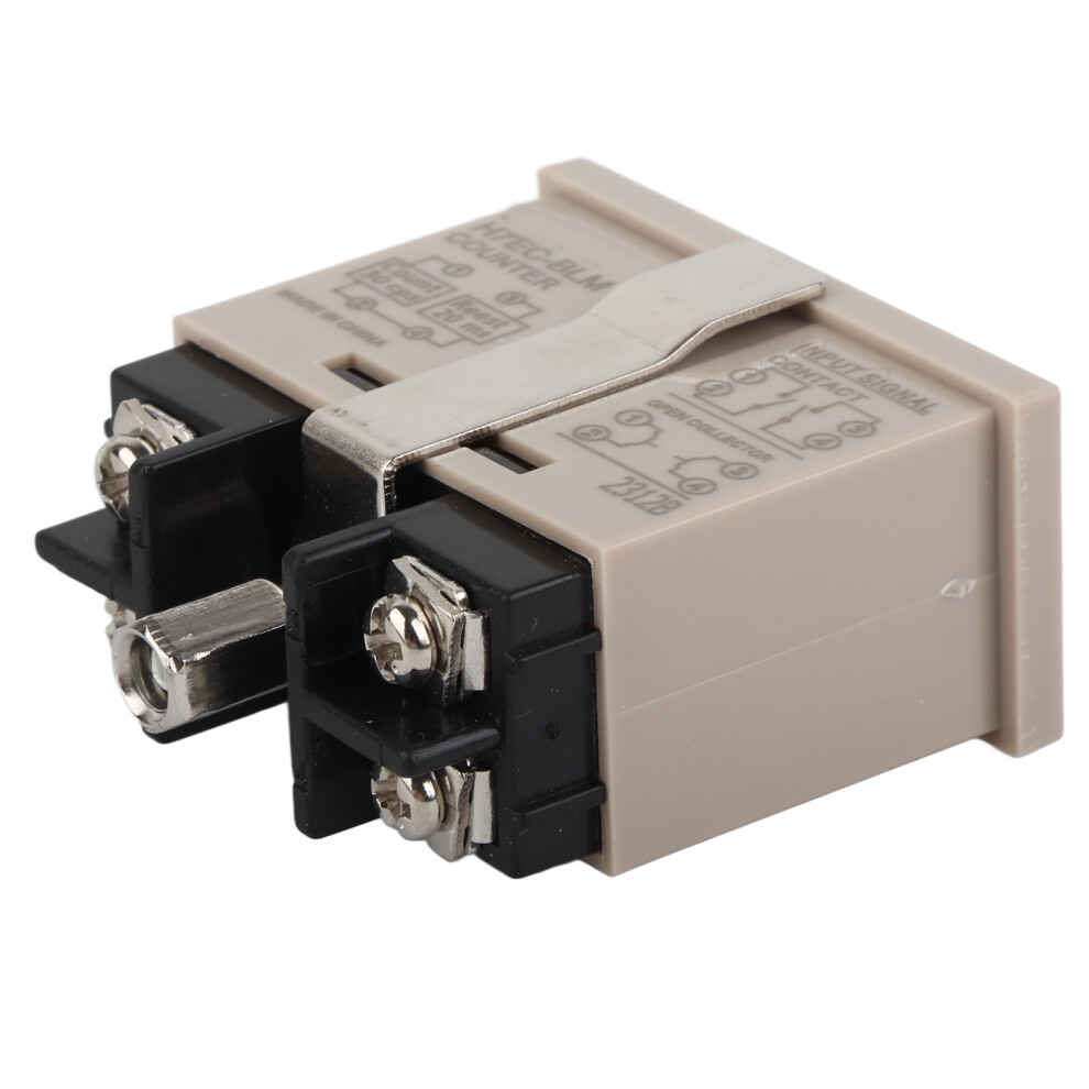 H7ec Blm Electrical Counter Totalizer 6-Digit Lcd No Voltage Input Durable 8751341415832