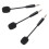 3PCS Adjustable 3.5mm Microphone Set - Flexible, Compact, Black 4
