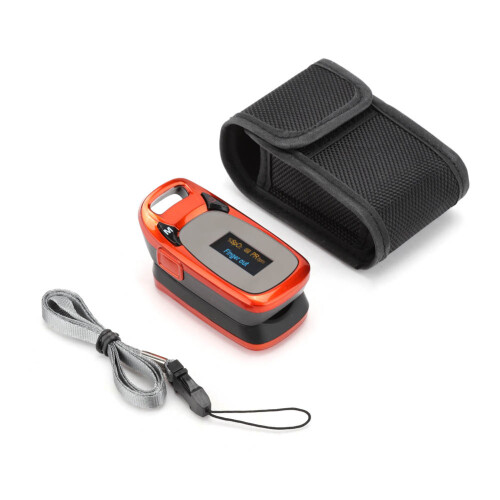A320 Fingertip-Pulsoximeter orange 74x37x38mm 1