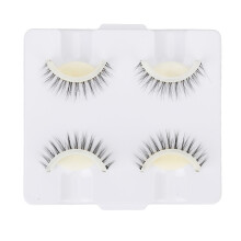 LD2204 2 Paare künstliche Wimpern, natürliche Dichte, 3D