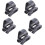 5 Diving Buckle Clips for Divers, Replacement Clips for Diving Equipment, Durable Plastic Holders, Universal Size 2