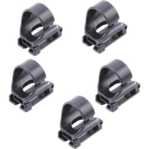 5 Diving Buckle Clips for Divers, Replacement Clips for Diving Equipment, Durable Plastic Holders, Universal Size 1